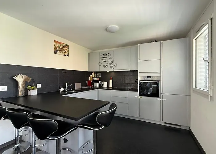 Apartment Contemporain 3 Pieces Et Demi Montreux